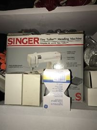 SEWING MACHINE, SEWING SUPPLIES AND NOTIONS