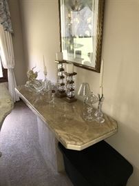 MARBLE STONE SOFA TABLE