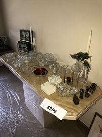 MARBLE STONE SOFA TABLE