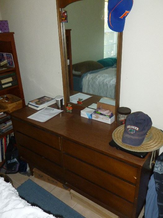 Mid Century Dresser with Mirror