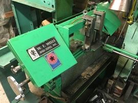 W F Wells Horizontal Saw