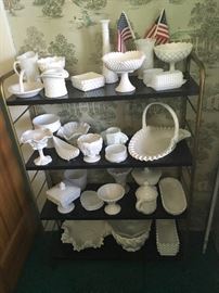 Vintage Milk glass
