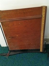 Vintage Paper Cutter
