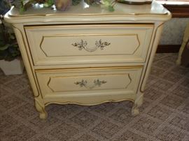 French Provincial Night Stand (4 of 4 Pieces)