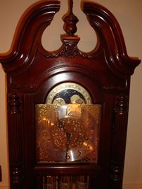 Howard Miller Grandfather Clock (detail)