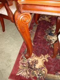 Detail on Dining Room Table