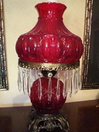 Accurate Casting Co. Ruby Red Lamp