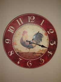 Rooster Clock