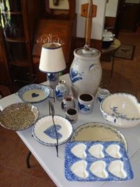 Roseville Pottery & Rowe Pottery Works Pieces