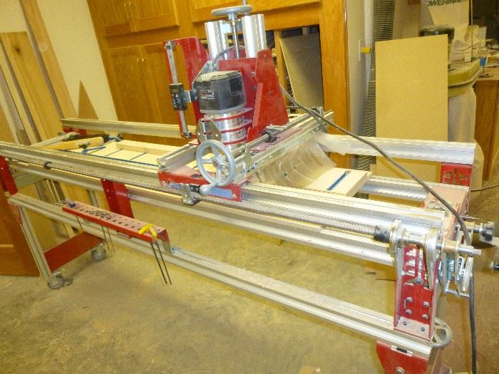 LEGACY WOODWORKING MACHINERY, "IF YOU CAN DREAM IT, THIS MACHINE CAN DO IT"  (NEW $4000) CREATE ORNATE CUSTOM PARTS WITH EASY-TO-USE MILLING MACHINE THAT WOULD NORMALLY REQUIRE SEVERAL MACHINES AND HAND TOOLS, NOT TO MENTION TIME!