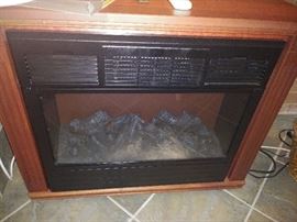 elec fire place - one of several