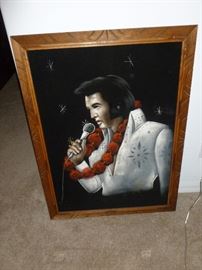 Vintage "Velvet Elvis"