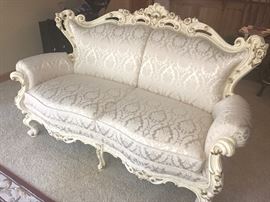 Loveseat Purchased From Caron Fabre Furniture Company 