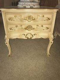 French Style End Table 
