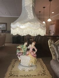 Smaller Figural Lamps 