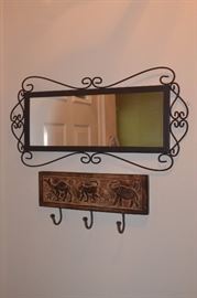 Home accents and decorative wall mirrors