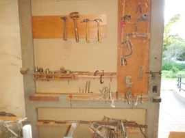 Partial contents of large Woodworkers and Machine Shops on premises