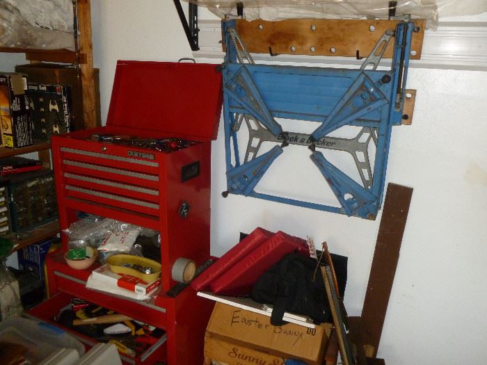 Tool Box and Workmate bench