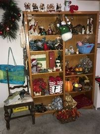 Some of the holiday decor 