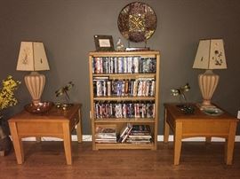 End tables and Lamps 