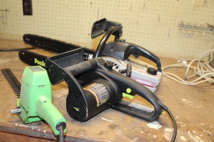 Chain Saw and trimmer