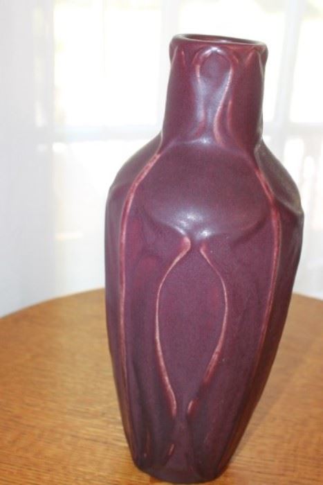 Van Briggle Vase - early piece with Double AA Logo