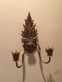Wall sconces (only one photographed)