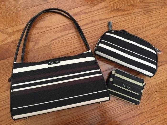 Kate Spade purse, wallet and cosmetic bag