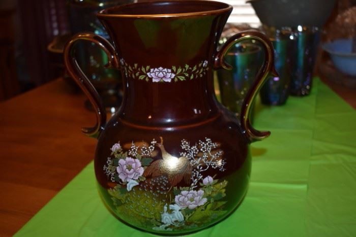 Vintage Double Handled Vase