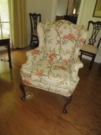 Sweet wing back chair. Great condition