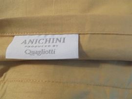 This is the tag on  the beautiful bedding on rice bed. Cover and two shams. 