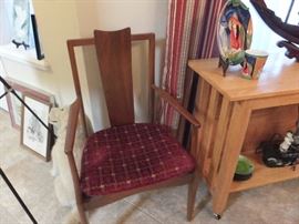 retro chairs - 2 captain's and 4 regular