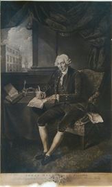 Jonas Hanway Original Mezzotint From 1780 (1712-1786)