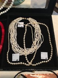 Genuine Freshwater Pearl Necklaces 