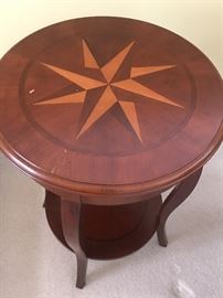 Marquetry Side Table from Bombay