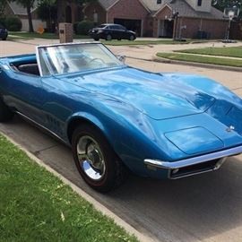 1968 Convertible Corvette - Only 40,295 Miles on this Beauty !!!  See info in listing below.