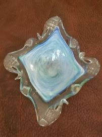 Beautiful Murano Glass Trinket Dish