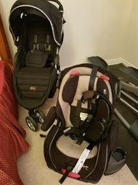 Britax Stroller & Safety 1st Alpha Omega Car Seat