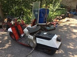 Yamaha Chappy motor scooter!