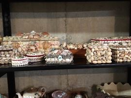 Vintage Sailors sweetheart shell boxes!