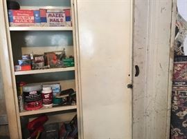 Metal cabinets for your workshop supplies!