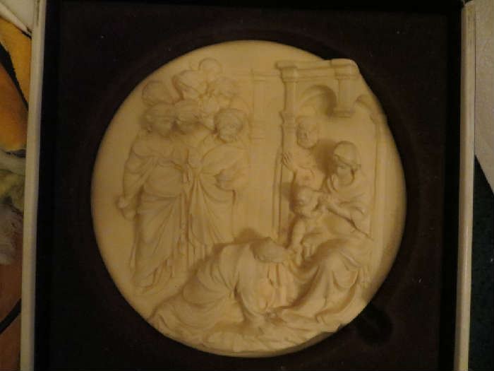 Ghiberti Doors Series plate by Alberto Santangela