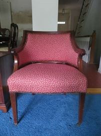 Regency Style Upholstered chair