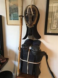 AWWWsom Kendo fighting outfit and bambo sword