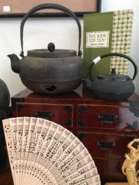 Some cool antique (possibly bronze) tea pots