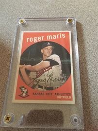 Add this Roger Maris card to your collection. (We may even have a bat to include - stay tuned...)