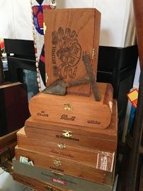 More cigar boxes