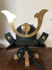 Samurai helmet for display, - very nice reproduction