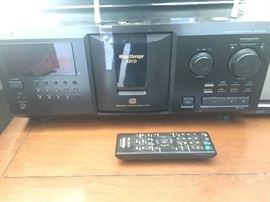 Sony Mega storage 300cd player. Perfect if you love to pick up music CDs,- just store them here and put it on shuffle for hours of listening pleasure