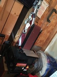 Come-Along, and look at this Craftsman Sander!
